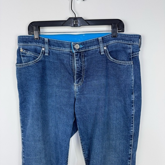 Wrangler Straight Leg Denim Western Rodeo Jeans Size 13/14 x 34 - Picture 3 of 5